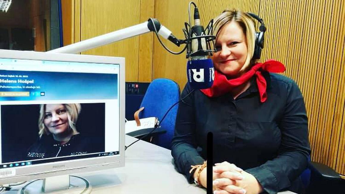 Psihoterapevtka in predavateljica Helena Hošpel Foto: Radio Maribor/Robert Zajšek