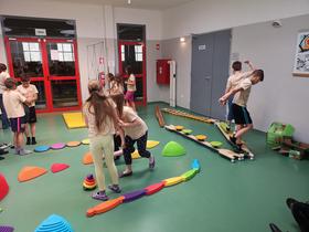 S projektom Koraki za korakce do gibalnice v OŠ Sladki Vrh in Jarenina