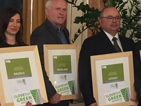 Občini Lenart in Sveta Ana odslej z znakom Slovenia green