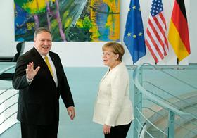 Pompeo v Nemčiji - nesoglasja glede Irana in Huaweia