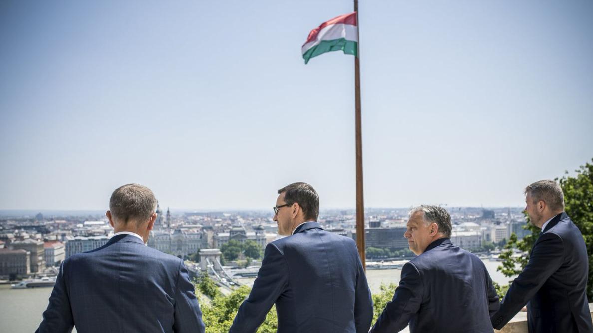 Andrej Babiš, Mateusz Morawiecki, Viktor Orban in Peter Pellegrini so se dobili na neformalnih pogovorih v madžarski prestolnici. Foto: EPA Andrej Babiš, Mateusz Morawiecki, Viktor Orban in Peter Pellegrini so se dobili na neformalnih pogovorih v madžarski prestolnici. Foto: EPA