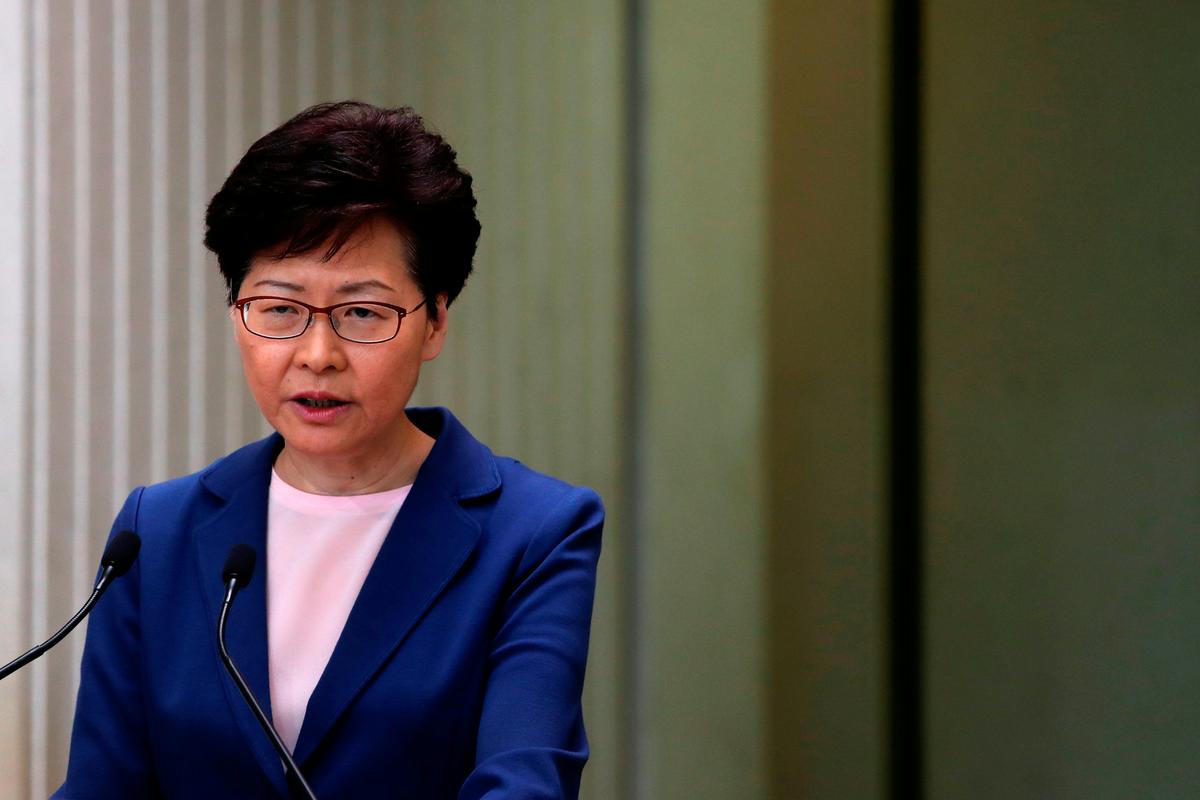 Carrie Lam je predlog zakona označila za Carrie Lam je predlog zakona označila za