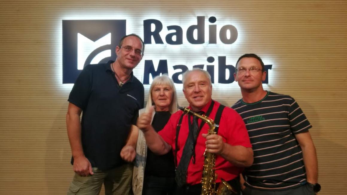 Tomaž Pirš, Irena Zajšek, Oto Vrhovnik, Robert Zajšek Foto: Radio Maribor/RZ