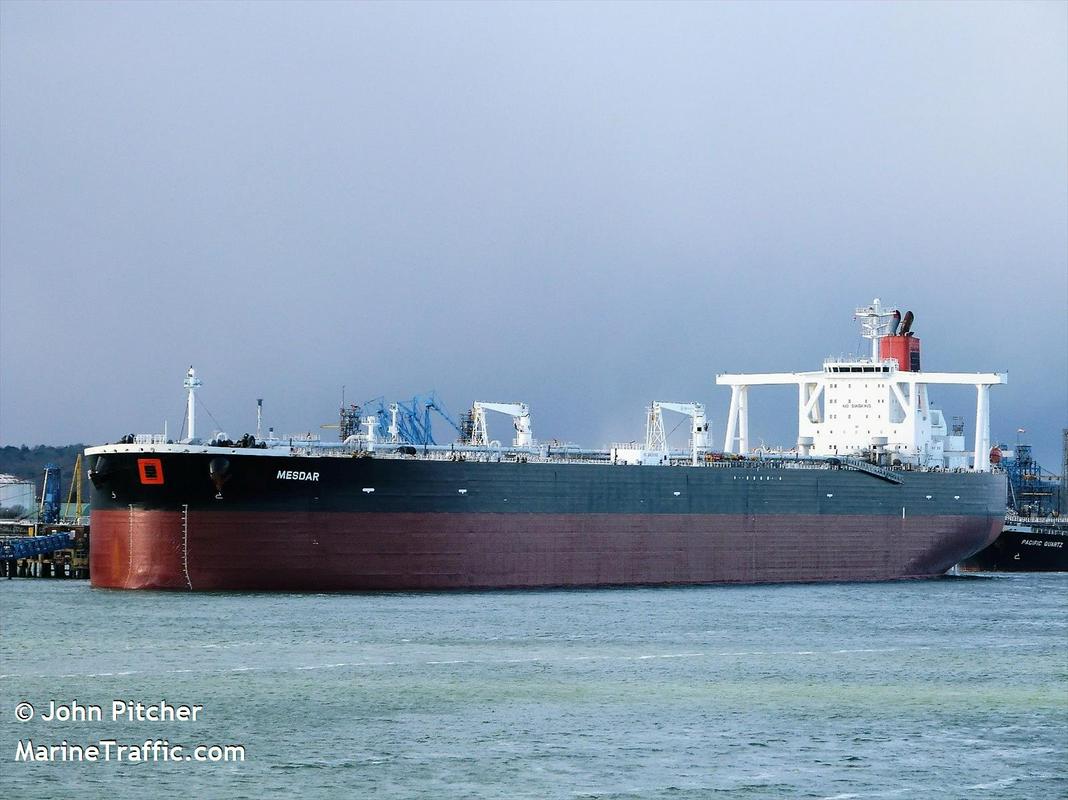 Drugi tanker MV Mesdar je Iranska revolucionarna garda izpustila. Foto: Reuters Drugi tanker MV Mesdar je Iranska revolucionarna garda izpustila. Foto: Reuters