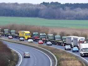 Trucks no longer allowed to overtake on the A1 highway