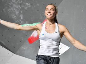 Empfang für Dreifach-Goldmedaillengewinnerin Janja Garnbret