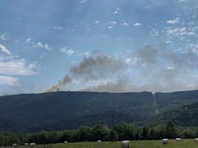 Feuer im Karstgebiet gelöscht