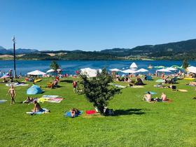 Velenjska plaža vse bolj priljubljena