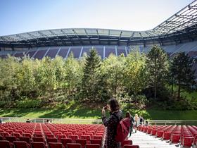 SPOTLIGHT 18 Sep: Football stadium turns into forest