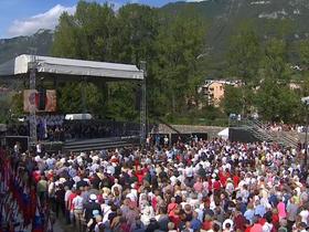 "Naj živi svobodna Primorska, naj živi samostojna Slovenija!"