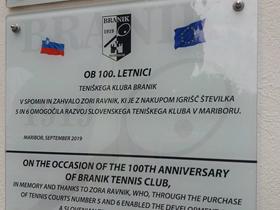 Zora Ravnik in preporod slovenskega tenisa v Mariboru leta 1919