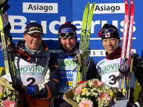 V svetovnem pokalu je 49. stopila na oder za zmagovalke. Prvič ji je to uspelo 1. februarja 2001, ko je v Asiagu šprint v prostem koraku končala na 3. mestu. Foto: Reuters