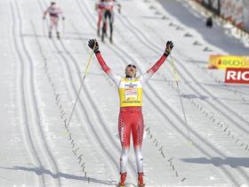 V svoji najboljši sezoni je dosegla morda največjo zmago - v Trondheimu je dobila maraton. Foto: Reuters