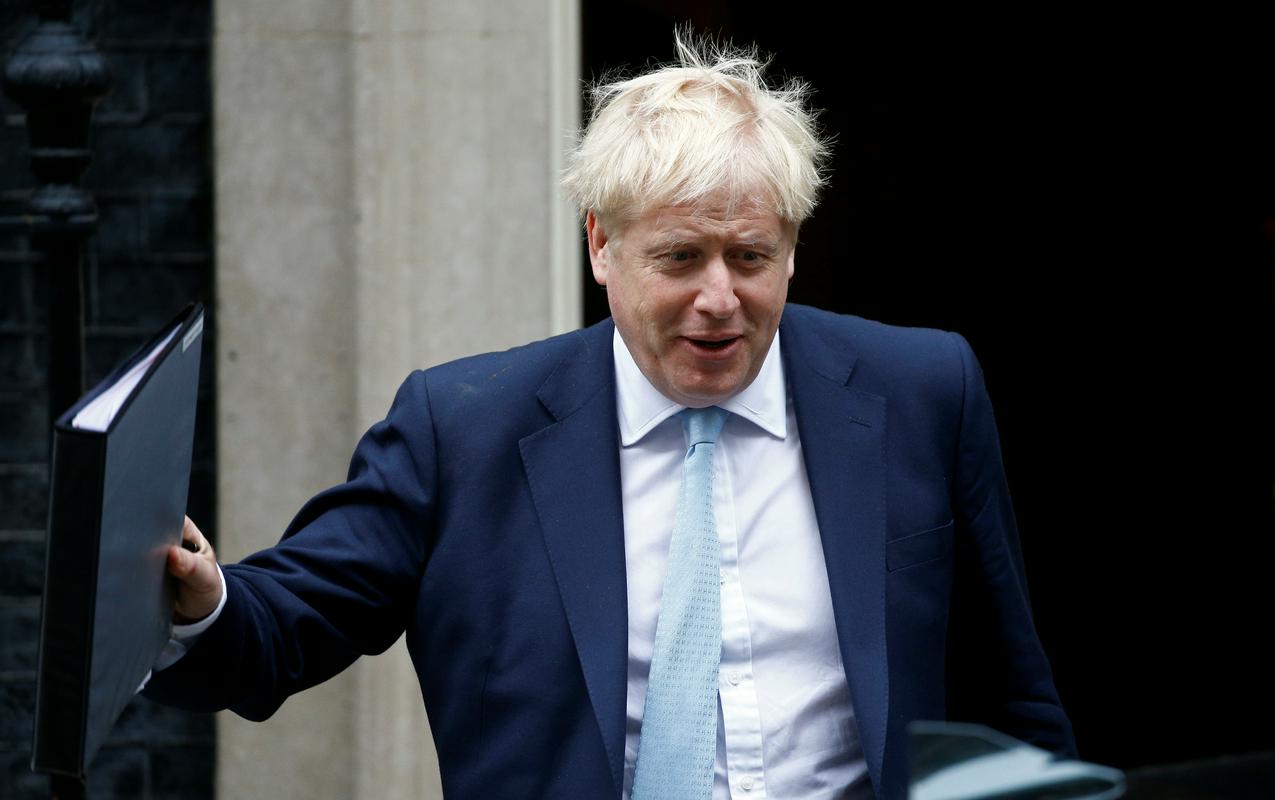Johnson je večkrat zatrdil, da bo Združeno kraljestvo iz EU-ja gotovo izstopilo 31. oktobra. Foto: Reuters Johnson je večkrat zatrdil, da bo Združeno kraljestvo iz EU-ja gotovo izstopilo 31. oktobra. Foto: Reuters