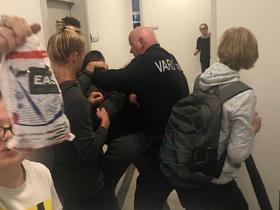 Študentom v Kopru prekipelo, posredovala policija