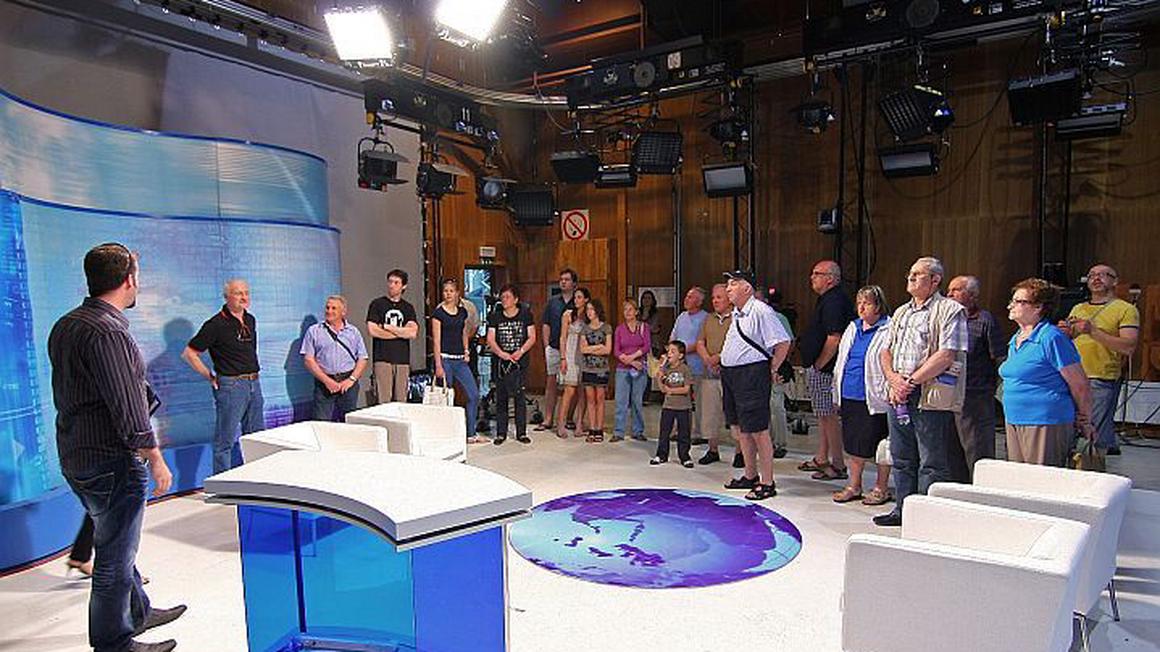 Utrinek z dneva odprtih vrat Televizije Koper - Capodistria. Foto: Tv Capodistria