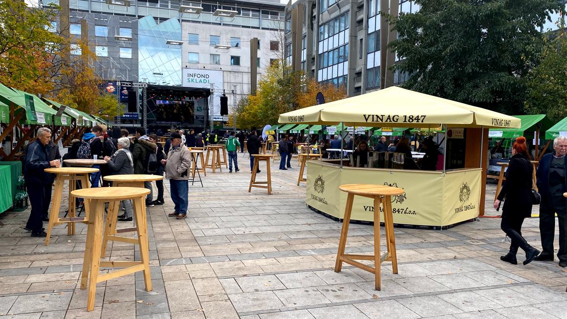 Prvi gostje so prišli že zjutraj. Foto: Radio Maribor/Bratko Zavrnik