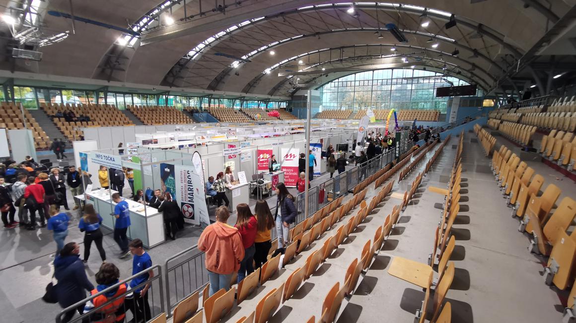 Karierni sejem 2019 v dvorani Lukna Foto: Radio Maribor/Aleks Horvat