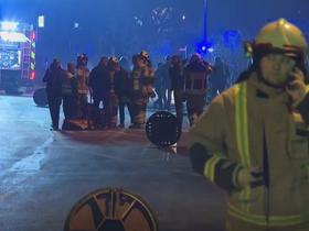 Gas explosion hurts six people