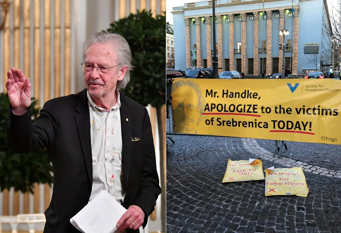 Letošnje Nobelove nagrade bodo 15 prejemnikom na šestih področjih, med njimi pisatelju Petru Handkeju, podelili danes v Stockholmu in Oslu. Foto: Reuters Letošnje Nobelove nagrade bodo 15 prejemnikom na šestih področjih, med njimi pisatelju Petru Handkeju, podelili danes v Stockholmu in Oslu. Foto: Reuters