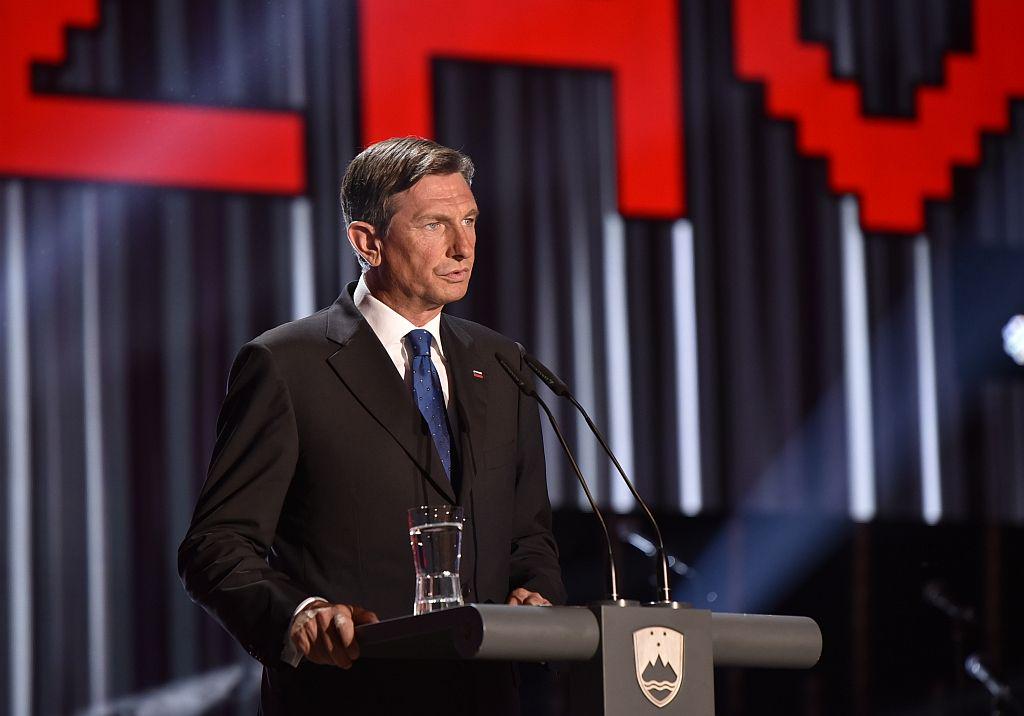 Na fotografiji je predsednik RS Slovenija Borut Pahor med govorom na eni od državnih proslav iz prejšnjih let. Foto: BoBo/ MMC RTV SLO Na fotografiji je predsednik RS Slovenija Borut Pahor med govorom na eni od državnih proslav iz prejšnjih let. Foto: BoBo/ MMC RTV SLO