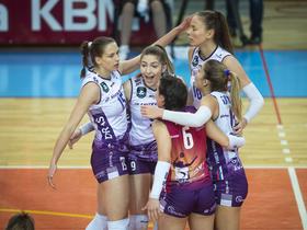 Nemočne odbojkarice Nove KBM Branika klonile še četrtič