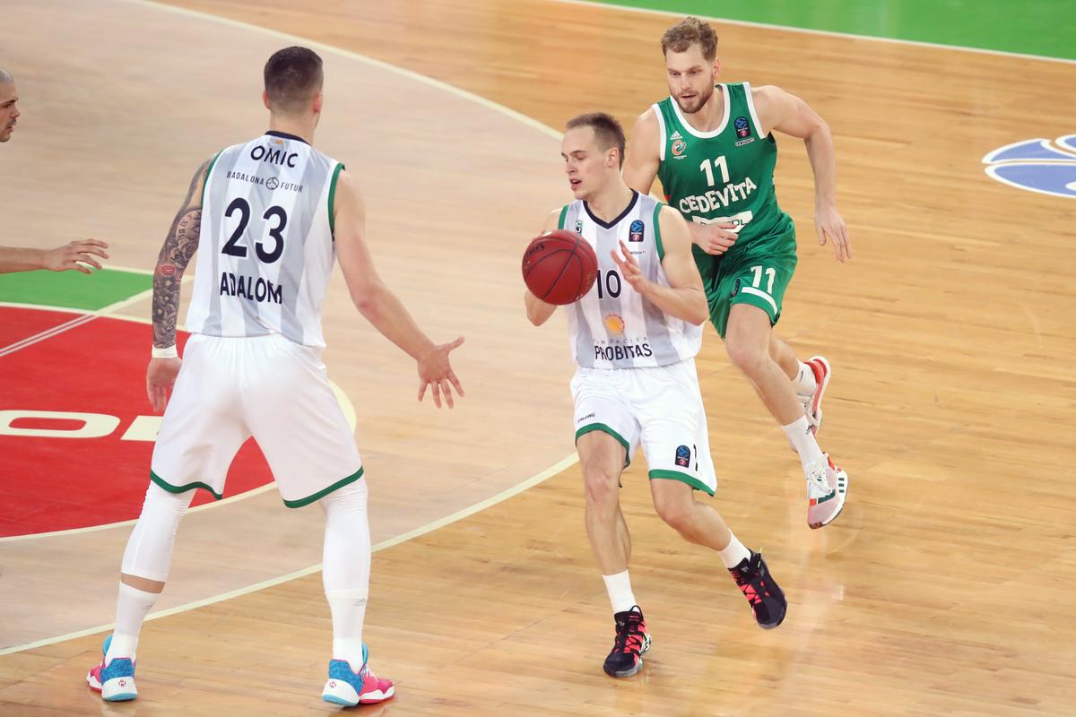 Klemen Prepelič se je izvrstno znašel v dresu nekdanjega evropskega prvaka Joventuta. Foto: www.alesfevzer.com Klemen Prepelič se je izvrstno znašel v dresu nekdanjega evropskega prvaka Joventuta. Foto: www.alesfevzer.com