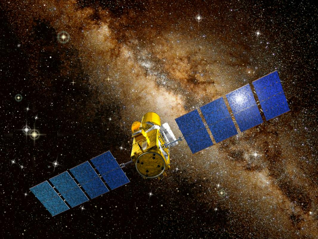 CHEOPS ni prvi Esin teleskop za eksoplanete. Med letoma 2007 in 2013 je deloval COROT, ki je odkril 33 svetov. Foto: CNES/D. Ducros CHEOPS ni prvi Esin teleskop za eksoplanete. Med letoma 2007 in 2013 je deloval COROT, ki je odkril 33 svetov. Foto: CNES/D. Ducros