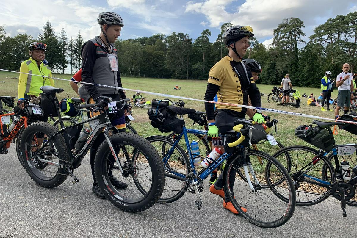 Brevet vozijo tudi s tolstimi kolesi … Foto: Osebni arhiv/Klemen Čepirlo Brevet vozijo tudi s tolstimi kolesi … Foto: Osebni arhiv/Klemen Čepirlo