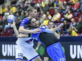 Slovenian handball team has won against Iceland