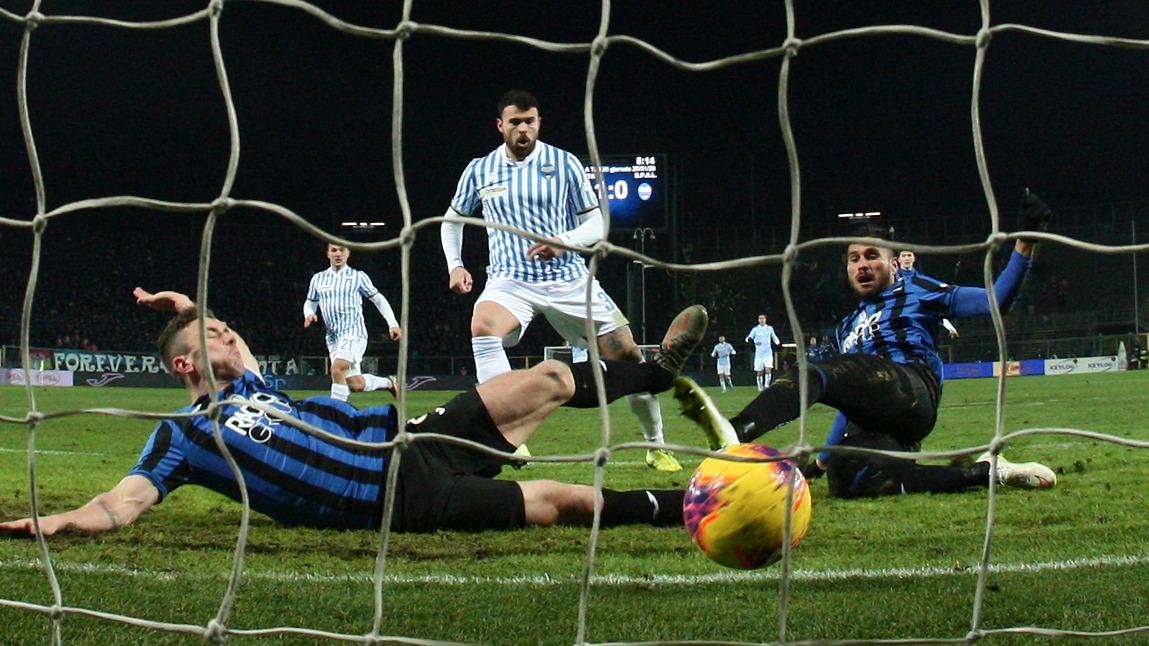 Andrea Petagna, ki je bil med letoma 2016 in 2019 član Atalante, jo je pošteno zagodel nekdanjim soigralcem. Foto: EPA Andrea Petagna, ki je bil med letoma 2016 in 2019 član Atalante, jo je pošteno zagodel nekdanjim soigralcem. Foto: EPA
