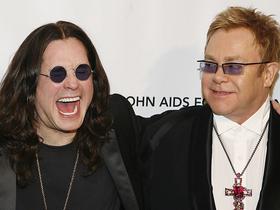 Ozzy Osbourne in Elton John