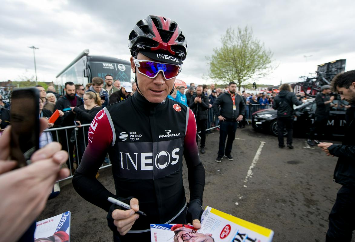 Chris Froome je že deset let del britanskega Chris Froome je že deset let del britanskega