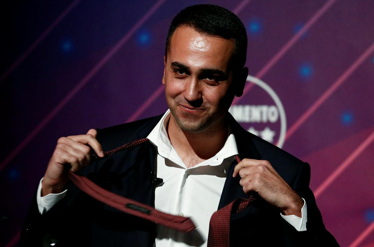 Di Maio je vodja gibanja postal leta 2017 z 31 leti. Odstopil naj bi zaradi notranjih trenj v stranki. Foto: Reuters Di Maio je vodja gibanja postal leta 2017 z 31 leti. Odstopil naj bi zaradi notranjih trenj v stranki. Foto: Reuters