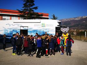 Bibliobus v Buzetu