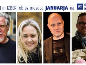 Ninna Kozorog je Obraz sosednje ulice meseca januarja