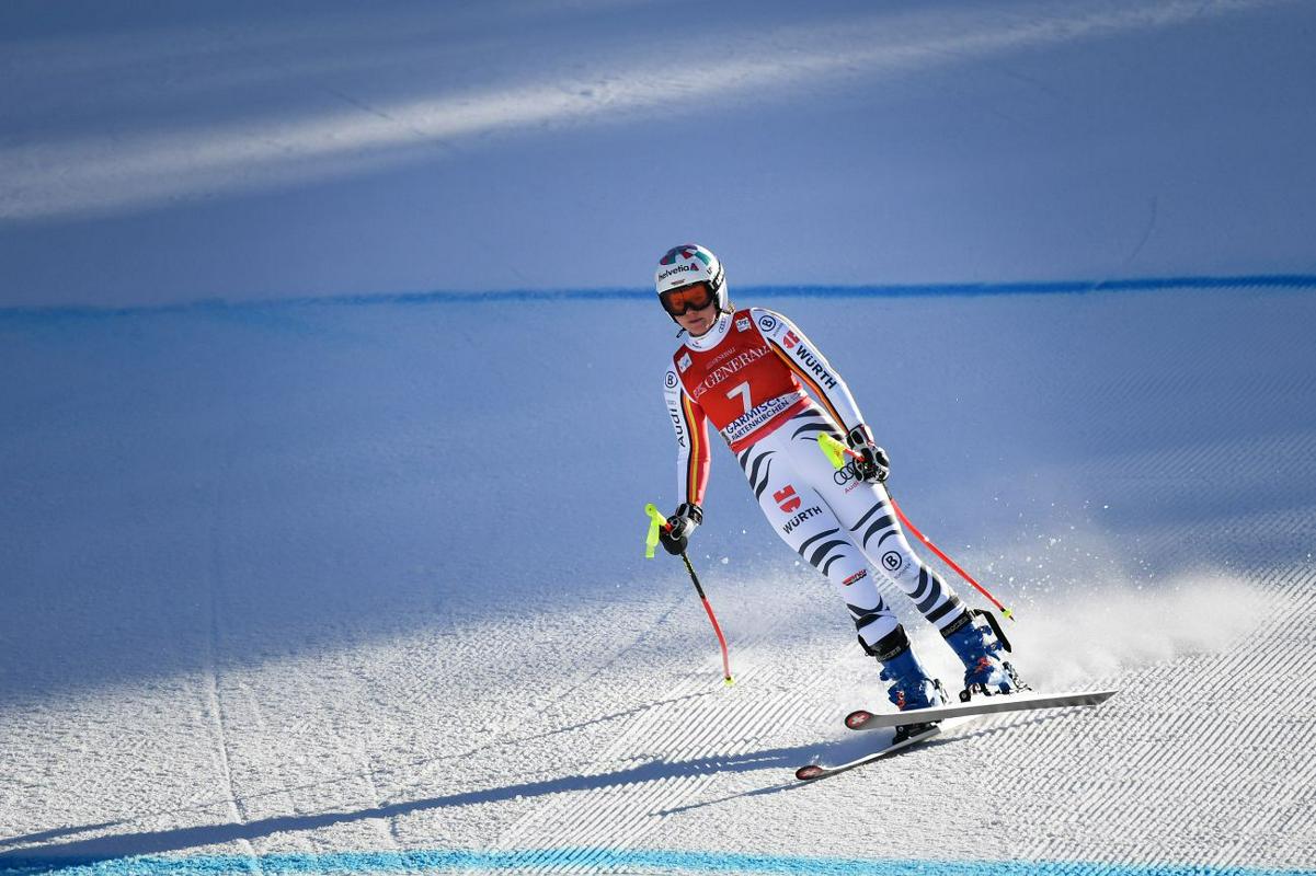 Viktoria Rebensburg si želi hitre vrnitve. Foto: EPA Viktoria Rebensburg si želi hitre vrnitve. Foto: EPA