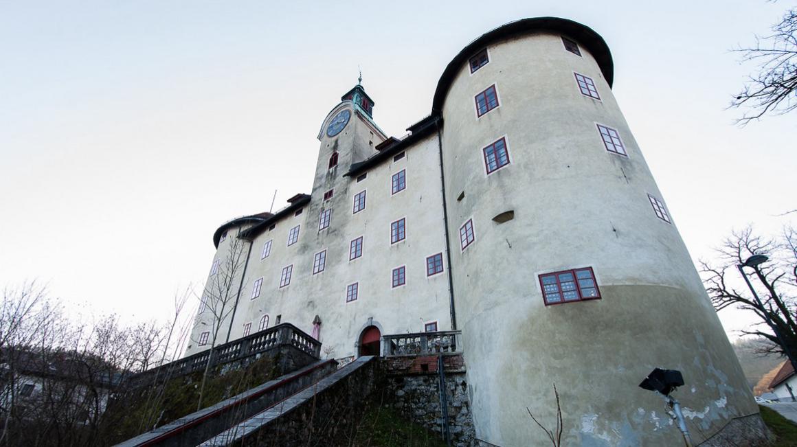 Idrija, Idrijski grad, grad Foto: MMC RTV SLO/Miloš Ojdanić