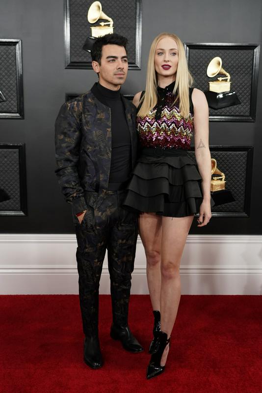 Nazadnje sta se skupaj po rdeči preprogi sprehodila na letošnjih grammyjih. Foto: Reuters Nazadnje sta se skupaj po rdeči preprogi sprehodila na letošnjih grammyjih. Foto: Reuters