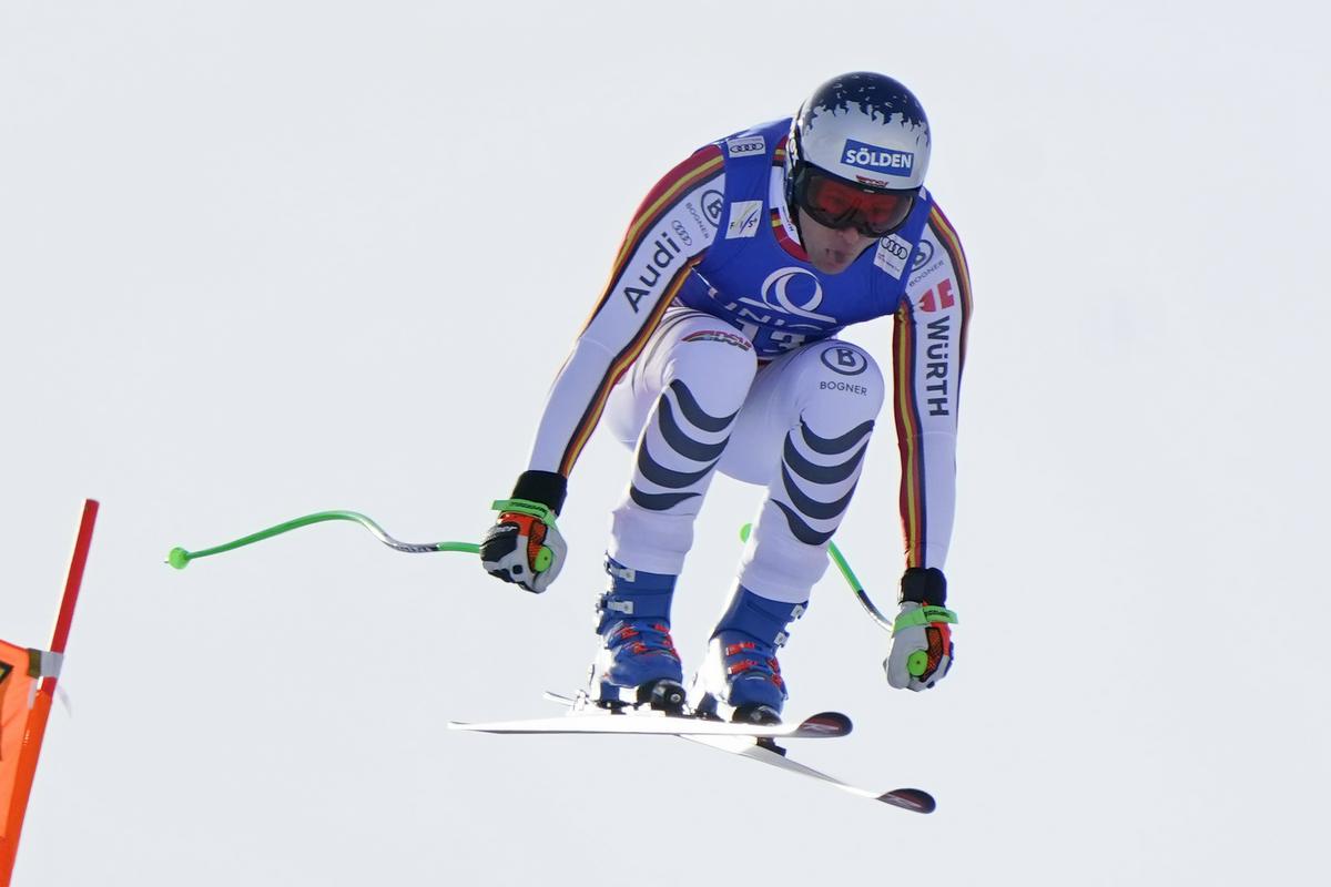 Nemec Thomas Dressen je v Saalbachu prišel do pete zmage in devetih stopničk v svetovnem pokalu. Foto: AP Nemec Thomas Dressen je v Saalbachu prišel do pete zmage in devetih stopničk v svetovnem pokalu. Foto: AP