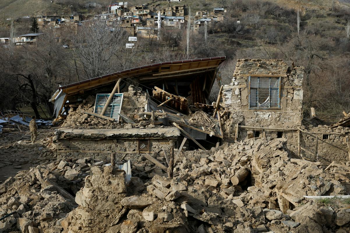 Žarišče potresa je bilo šest kilometrov pod zemljo. Fotografija je simbolična. Foto: Reuters Žarišče potresa je bilo šest kilometrov pod zemljo. Fotografija je simbolična. Foto: Reuters