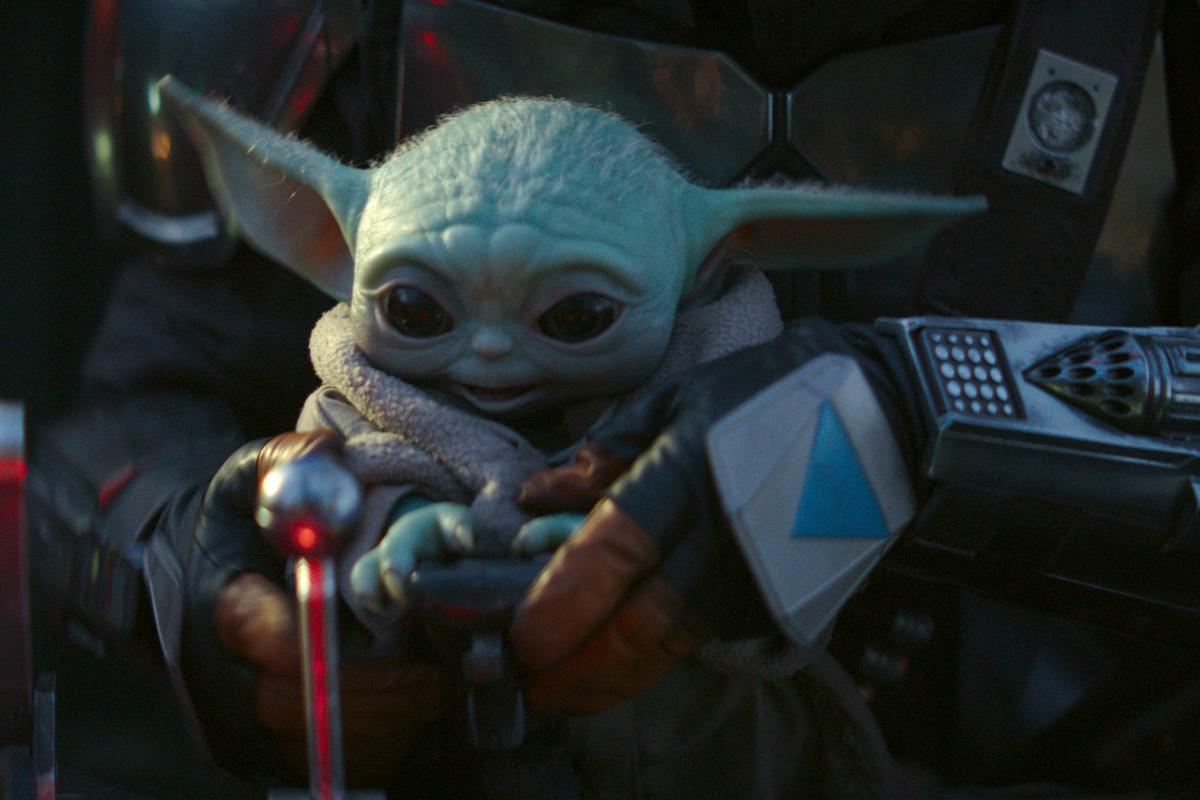 Ljubki Baby Yoda je v trenutku osvojil gledalce. Foto: Reuters Ljubki Baby Yoda je v trenutku osvojil gledalce. Foto: Reuters