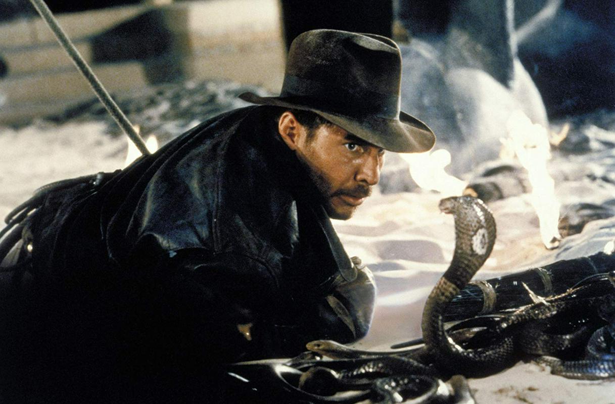 Harrison Ford v Lovu za izgubljenim zakladom. Foto: IMDb Harrison Ford v Lovu za izgubljenim zakladom. Foto: IMDb