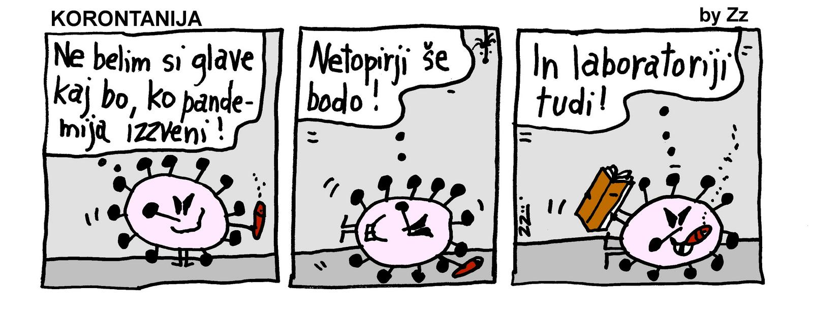Karikatura: Bori Zupančič Karikatura: Bori Zupančič