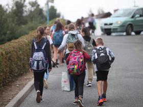 Im Osten beginnt wieder die Schule und im Westen die Winterferien