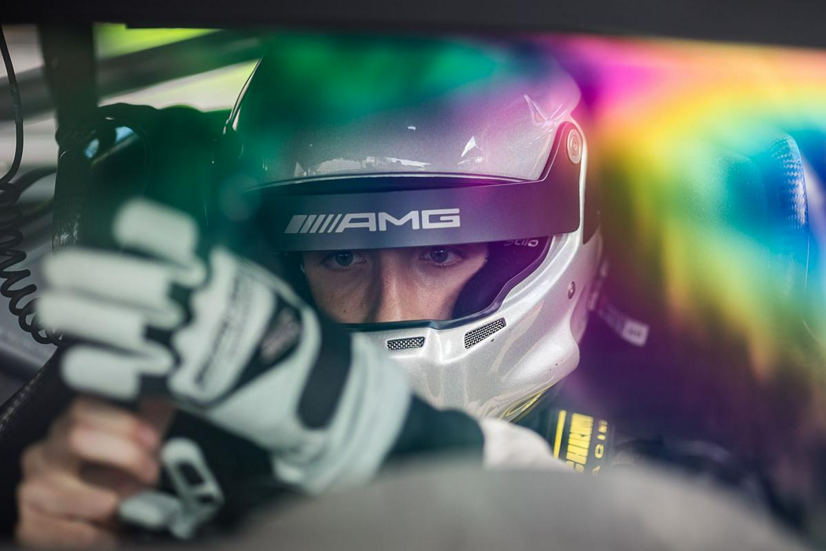 Kevin Siggy si je priboril tudi mesto v AMG dirkalni akademiji. Foto: Osebni arhiv Kevin Siggy si je priboril tudi mesto v AMG dirkalni akademiji. Foto: Osebni arhiv