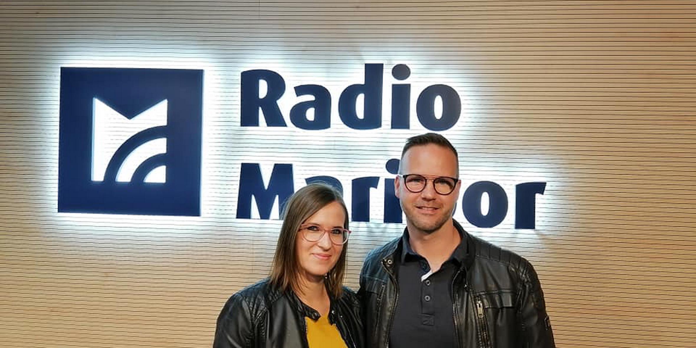 V jutranjem programu je bil gost Jasmine Bauman direktor Doma pod gorco Gregor Židon. Foto: Radio Maribor