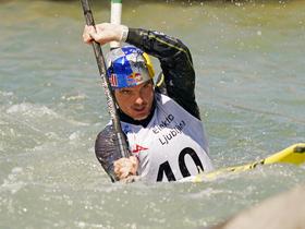Peter Kauzer second in Tacen