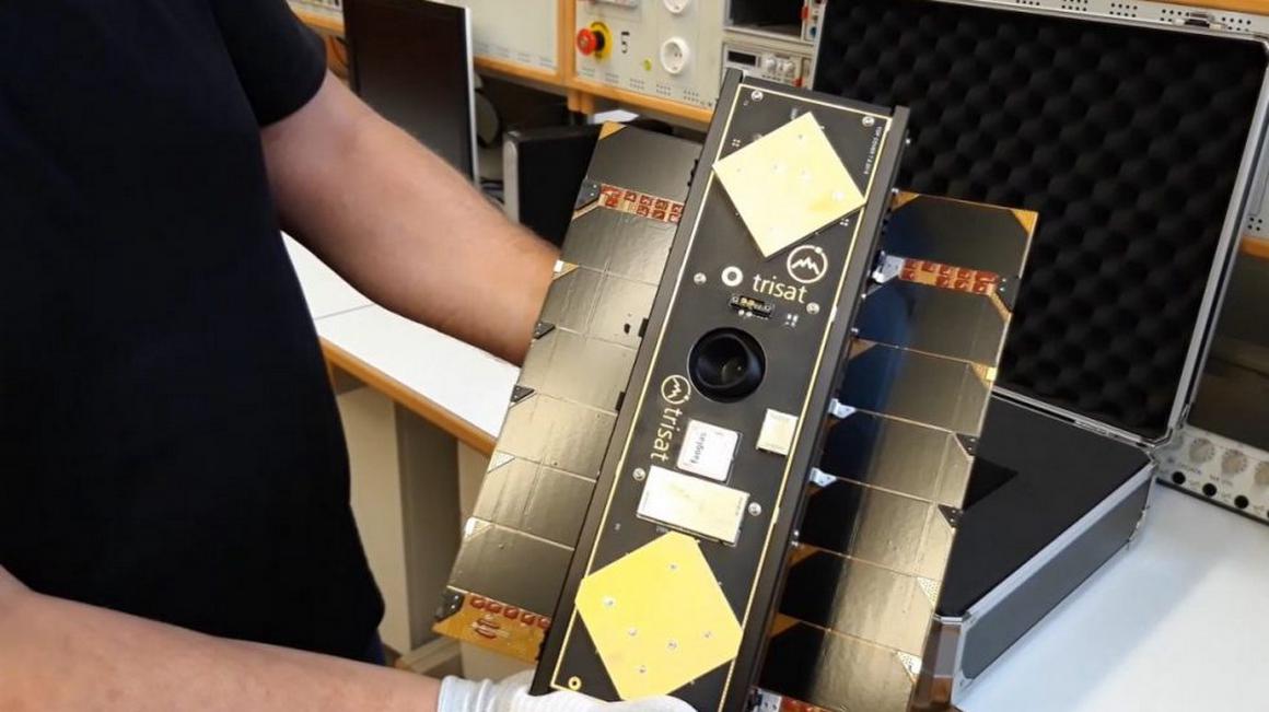 Satelit Trisat. Foto: Radio Slovenija