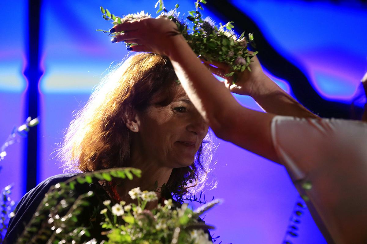Veronika Simoniti, letošnja lavreatka. Foto: BoBo Veronika Simoniti, letošnja lavreatka. Foto: BoBo